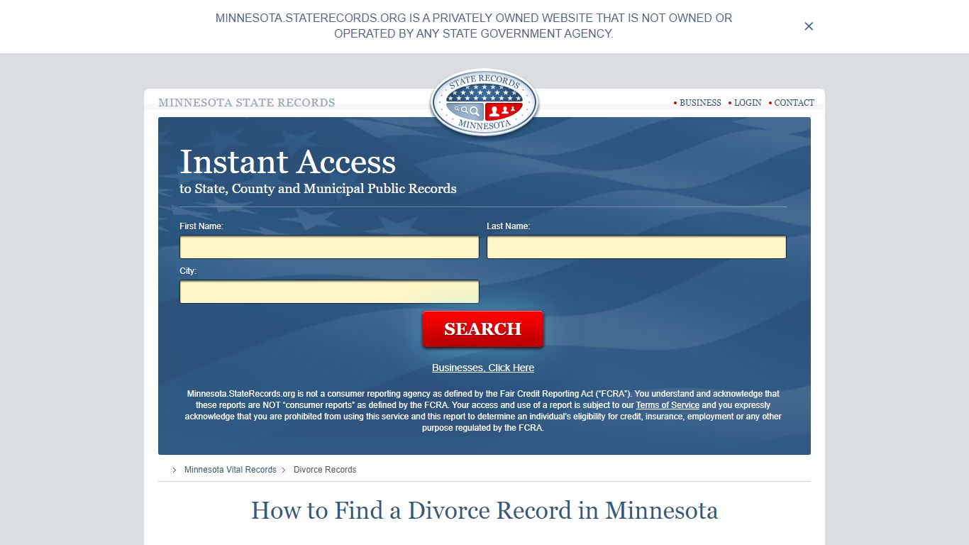 How to Find a Divorce Record in Minnesota - Minnesota State Records